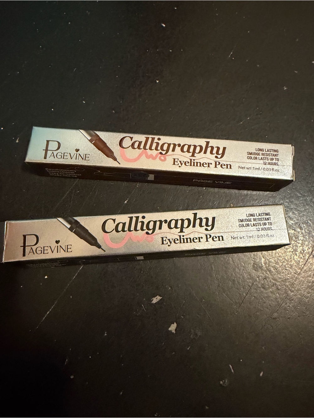 Page Vine Calligraphy Eyeliner Pen - Black